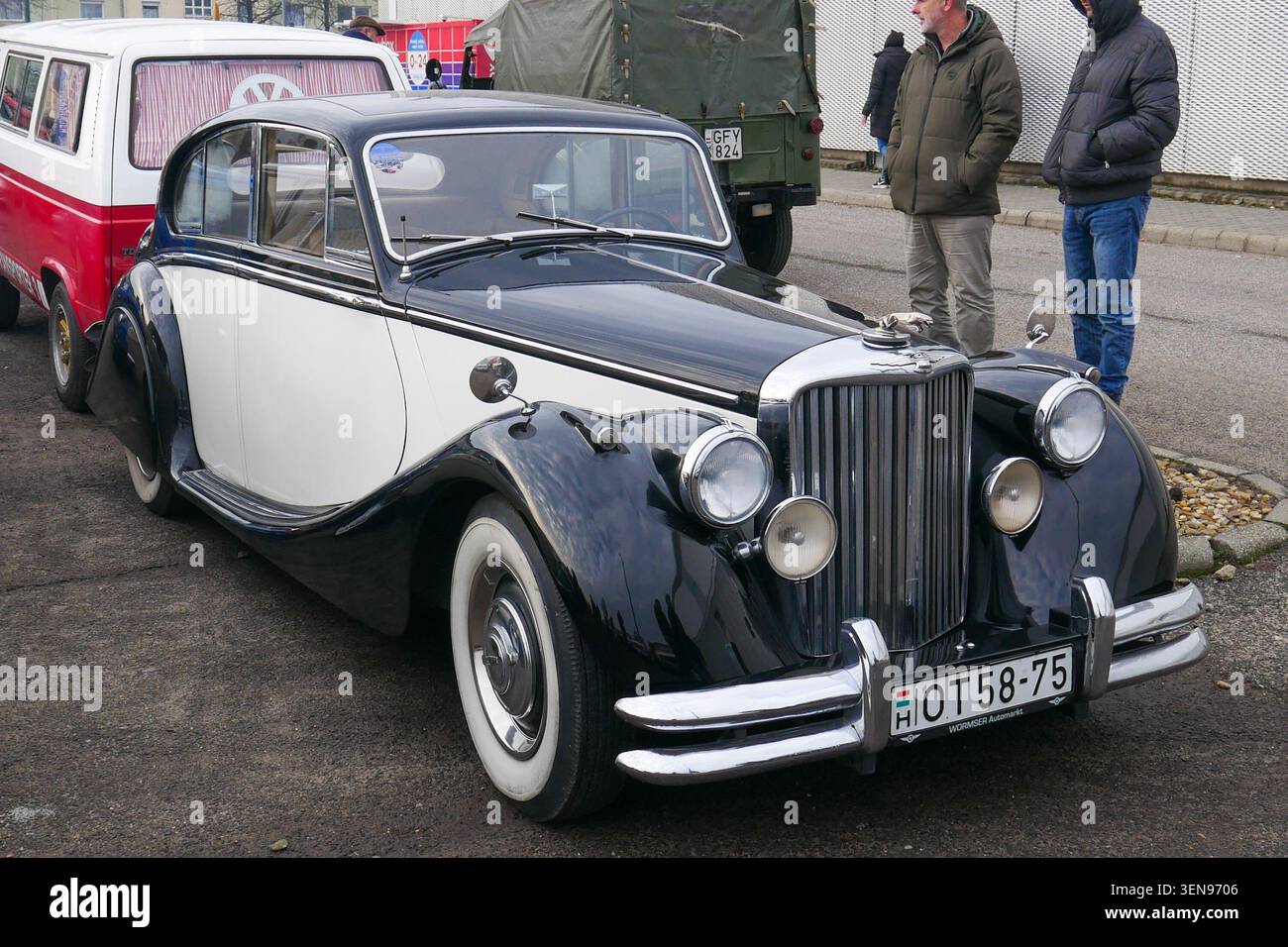 Jaguar Mark V au Pólus Center Budapest 2023 Banque D'Images