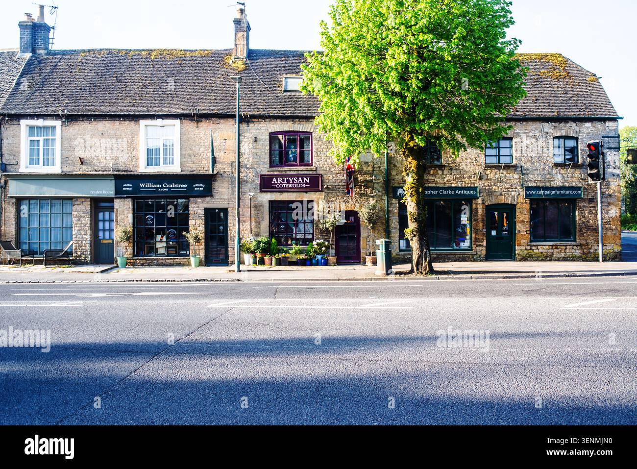 Magasins, Stow on the Wold, Gloucestershire, Angleterre Banque D'Images