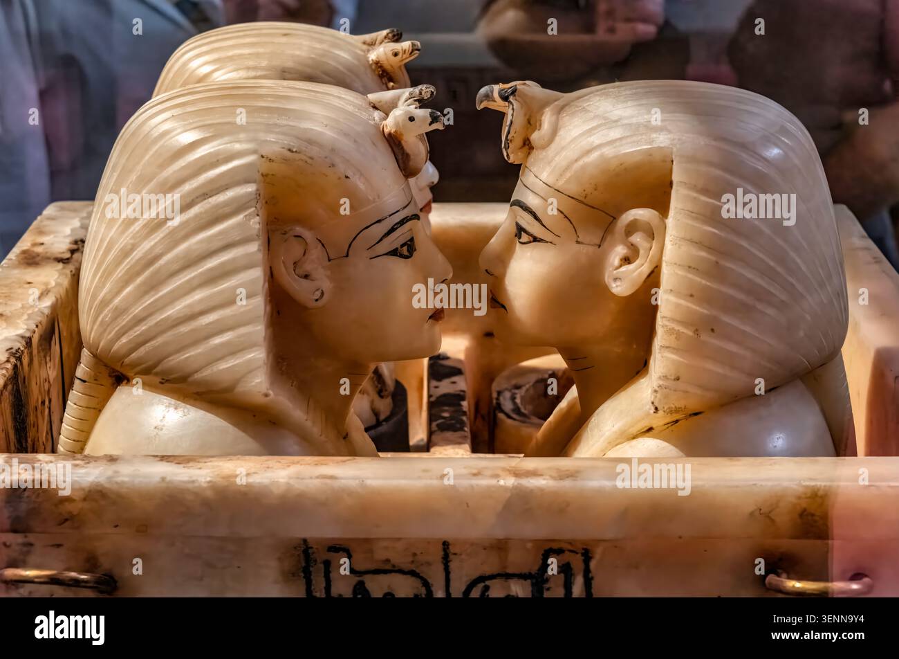 Musée égyptien, Le Caire, Égypte. Mars 2023 Banque D'Images