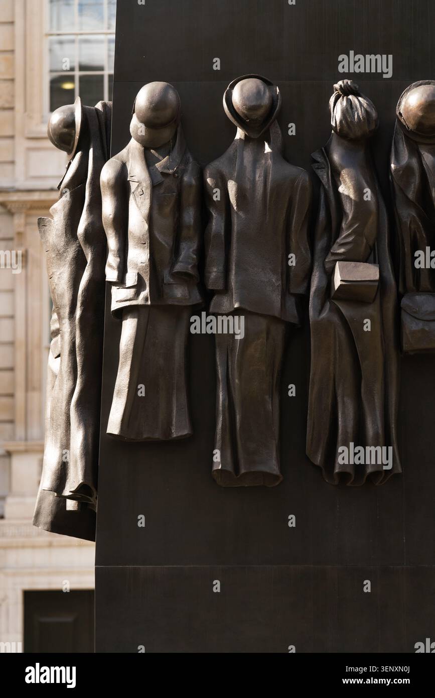 Monument les femmes de la Seconde Guerre mondiale, Whitehall Banque D'Images