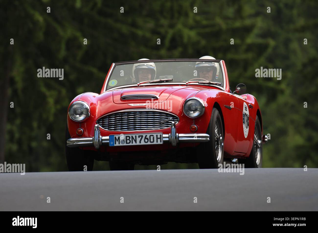 N° 78 Austin Healey 3000, BJ. 1960, Fahrer : Woday (CHE) GER, Motorsport, Rennsport, ADAC Nuerburgring Classic, Nuerburg, Prewars, Vorkriegsfahrzeuge, 13.06.2026 Foto : Eibner-Pressefoto/Juergen Augst Banque D'Images