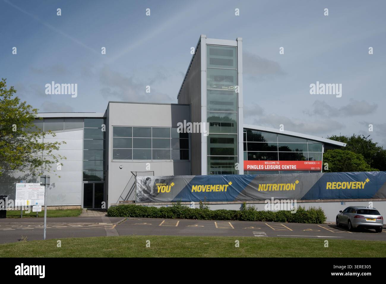 The Pingles Leisure Centre, Nuneaton, Warwickshire, Angleterre, Royaume-Uni Banque D'Images