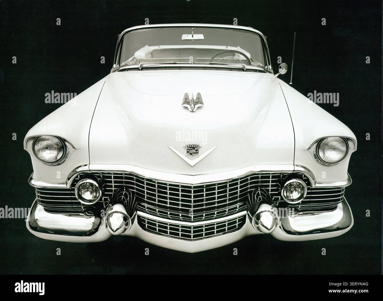 Cadillac Eldorado Cabriolet 1954 - publicité pour voitures anciennes Banque D'Images