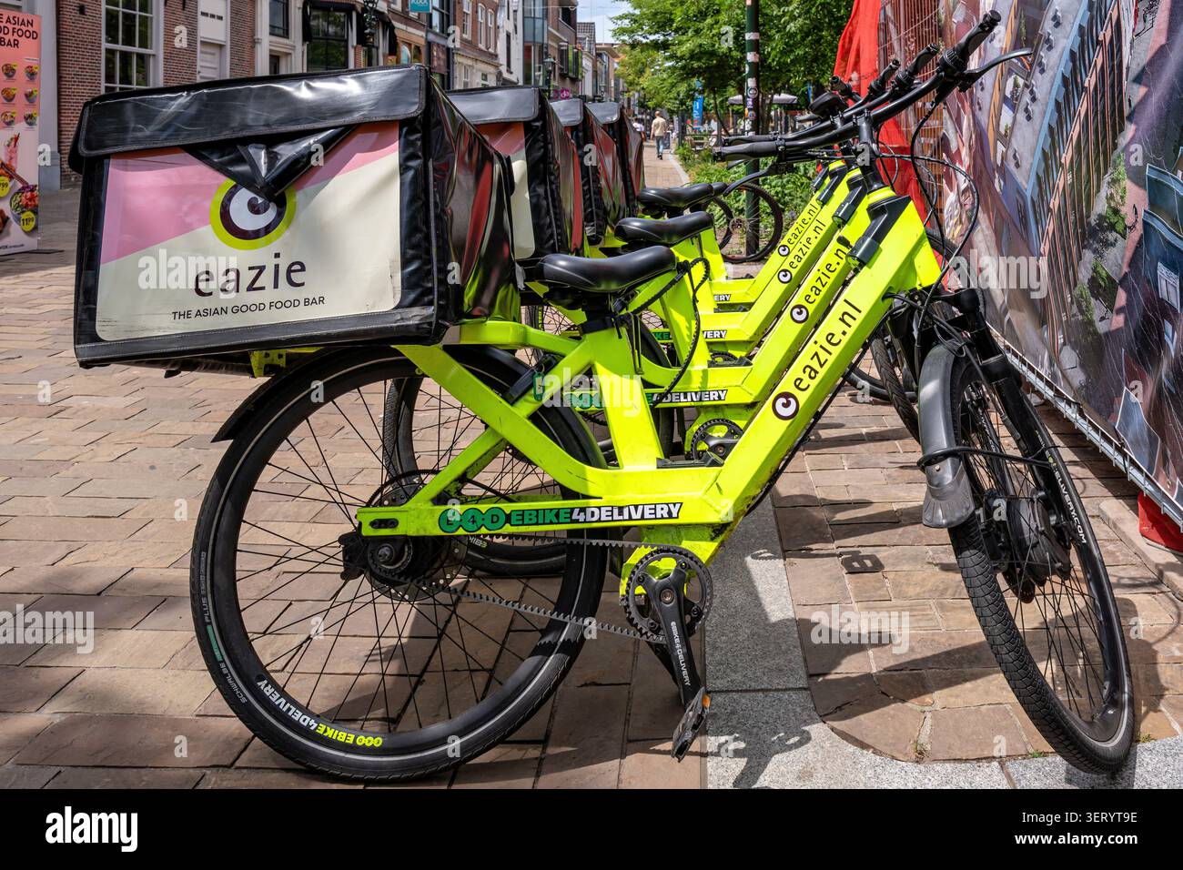 Vélos Eazie GEN3 Ebike4Delivery Banque D'Images