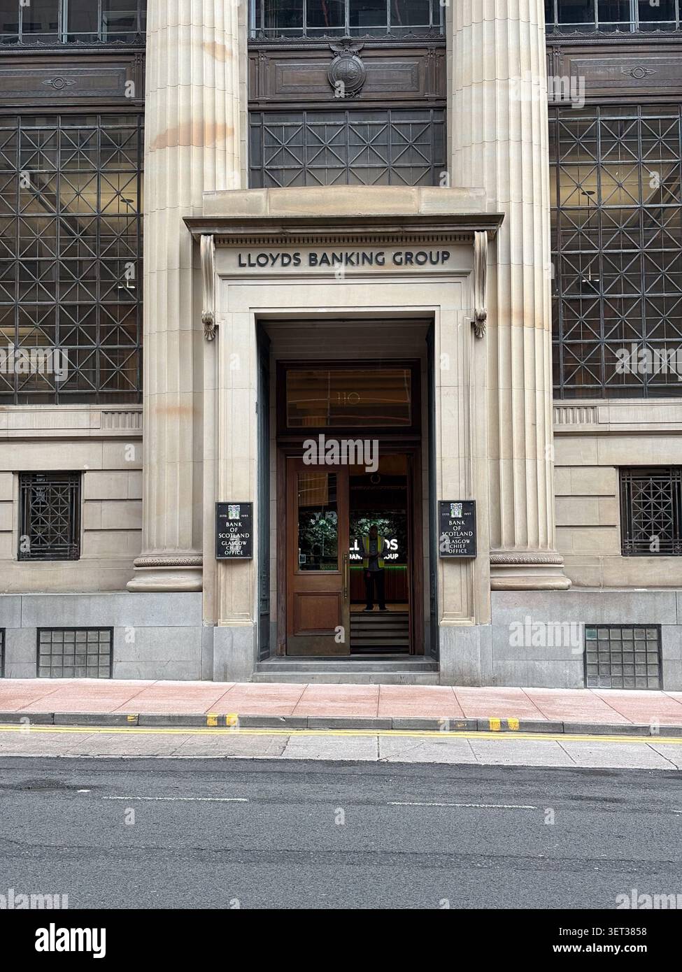 Bureau de Lloyds Banking Group, Glasgow, Écosse Banque D'Images