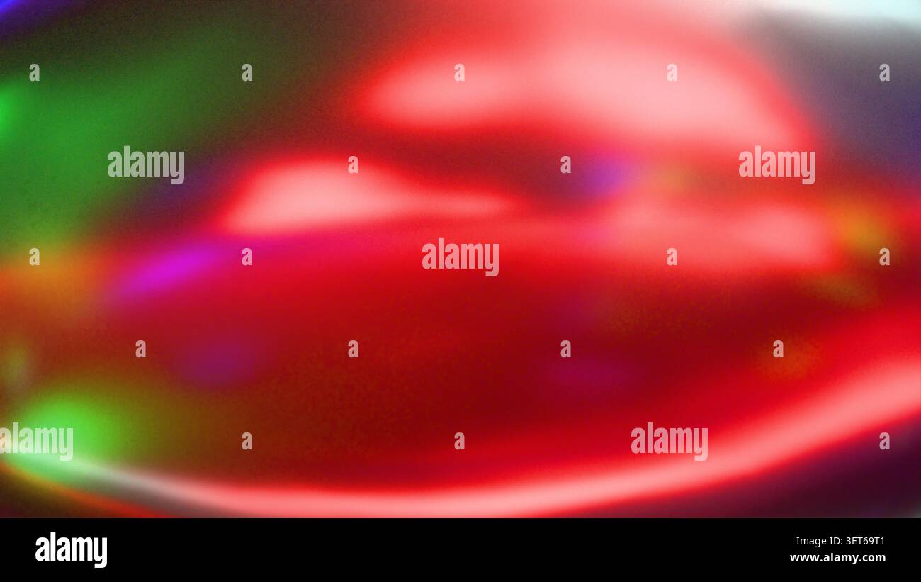 Papier peint abstrait vibrant affichant une texture floue rouge fluo et pourpre dégradé avec un effet granuleux doux. Un arrière-plan épuré et minimaliste offre p Banque D'Images