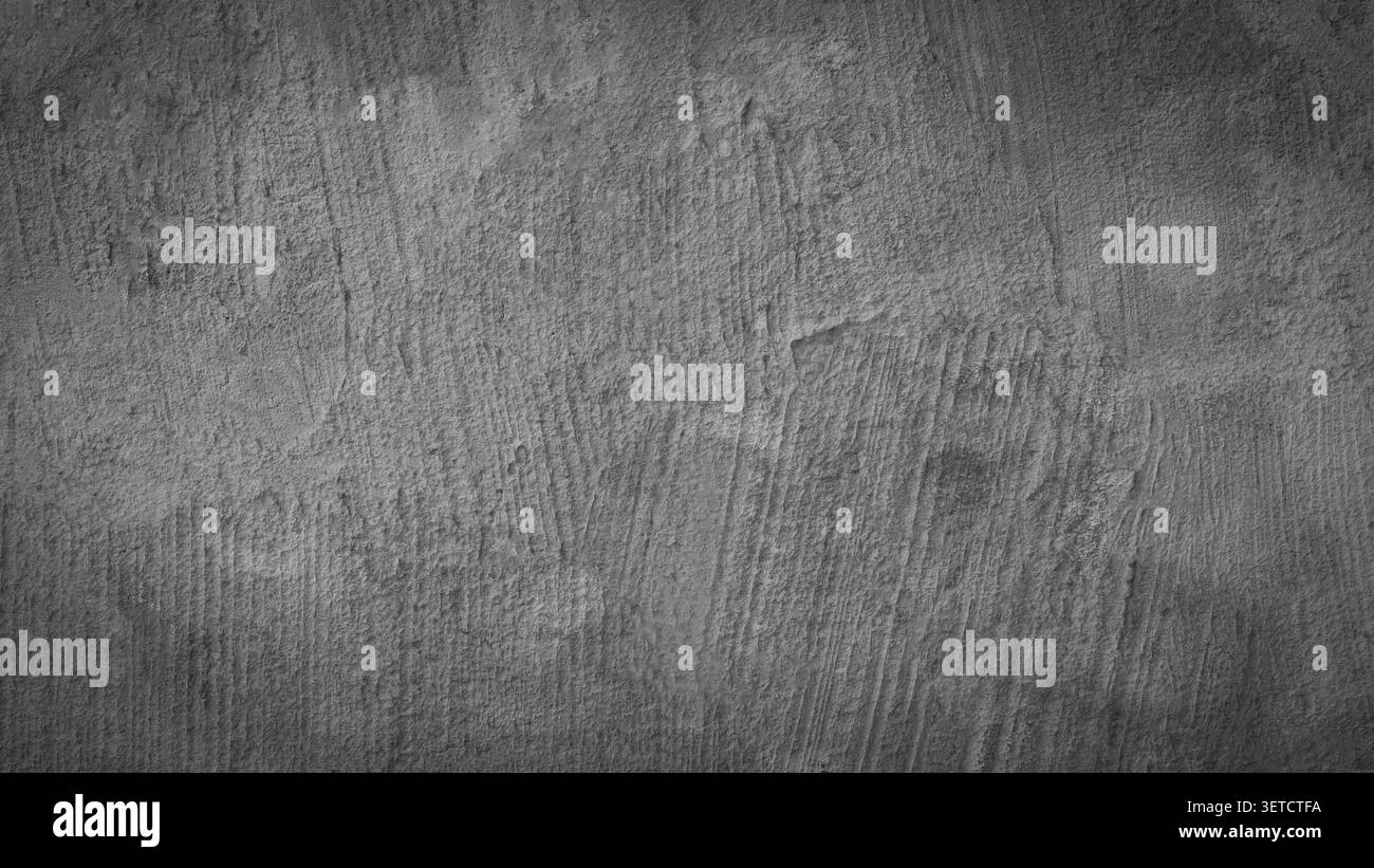 fond de mur en béton texturé noir et blanc Banque D'Images