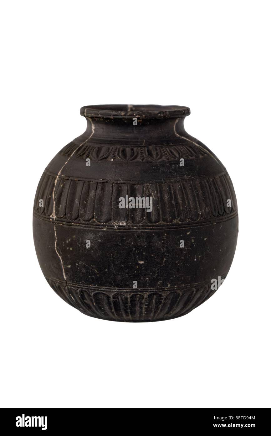Pot. Gandhara. IIe–IIIe siècle A.D. Banque D'Images