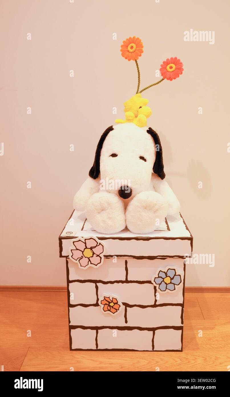MUSÉE SNOOPY TOKYO JAPON Banque D'Images