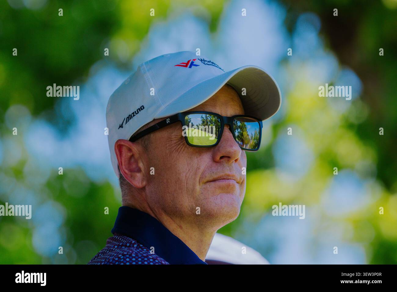 Turin, Italie : 25 juin 2026 - Luke Donald, capitaine de l'équipe Europe de la Ryder Cup, lors de la première manche de l'Open italien de DS automobiles 2026 crédit : Antonio Cunazza/Alamy Live News Banque D'Images