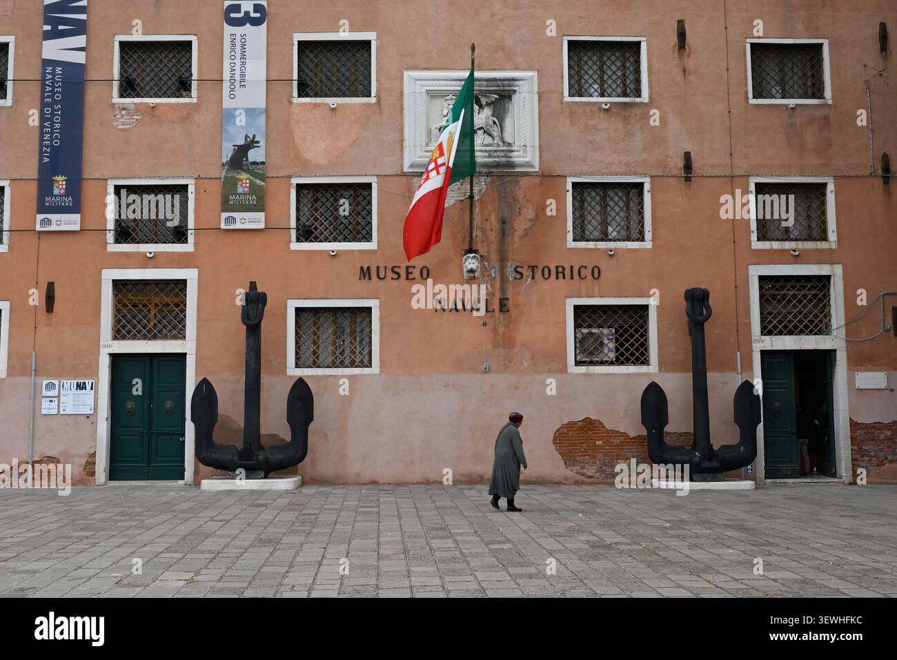 Le Musée d'histoire navale à Venise, Italie. Banque D'Images