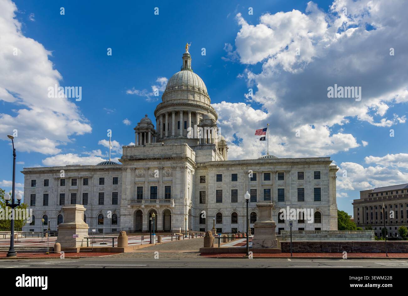 Bâtiment du capitole de l'État de Rhode Island sur Capitol Hill à Providence, Rhode Island Banque D'Images