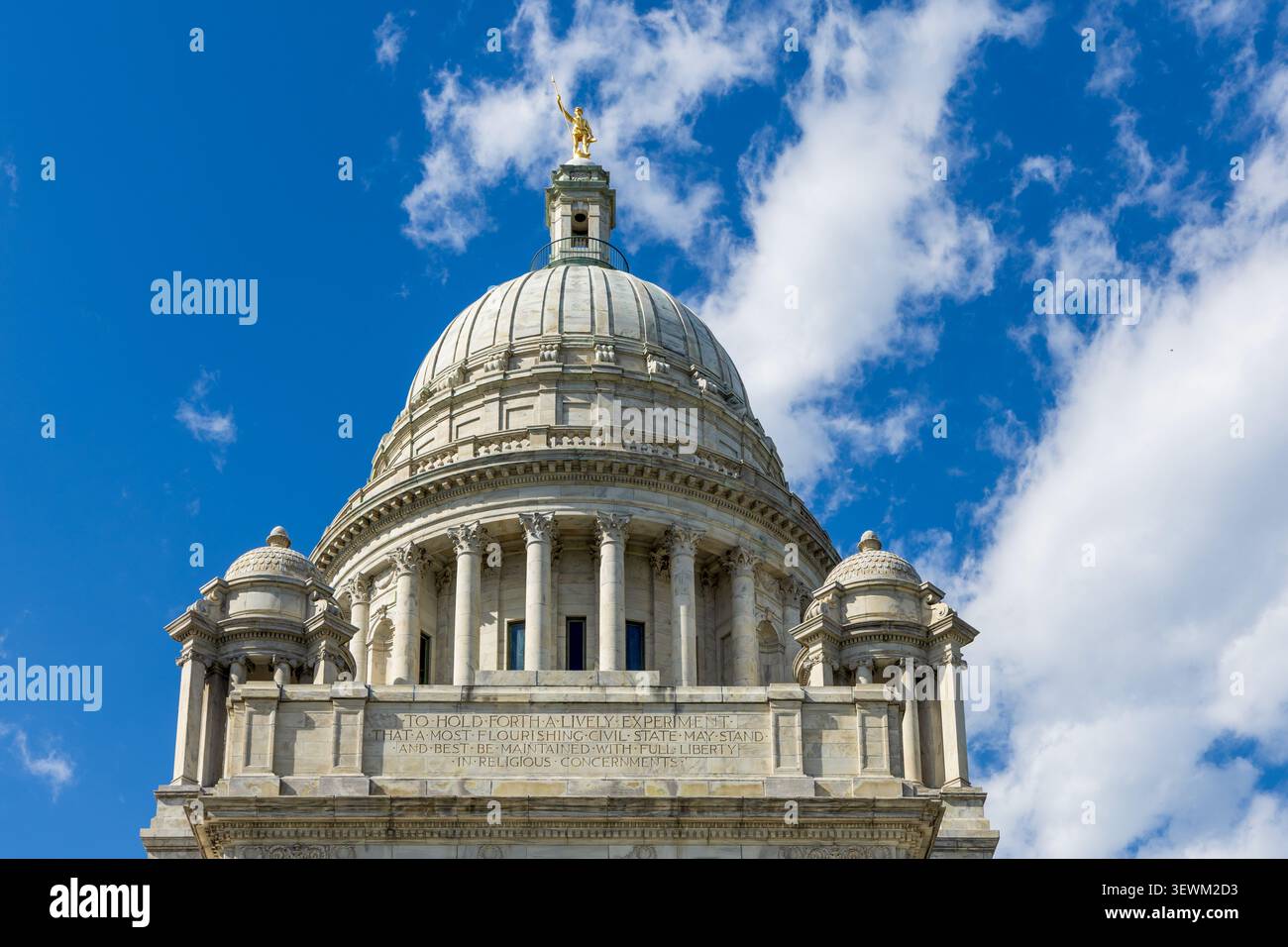 Bâtiment du capitole de l'État de Rhode Island sur Capitol Hill à Providence, Rhode Island Banque D'Images
