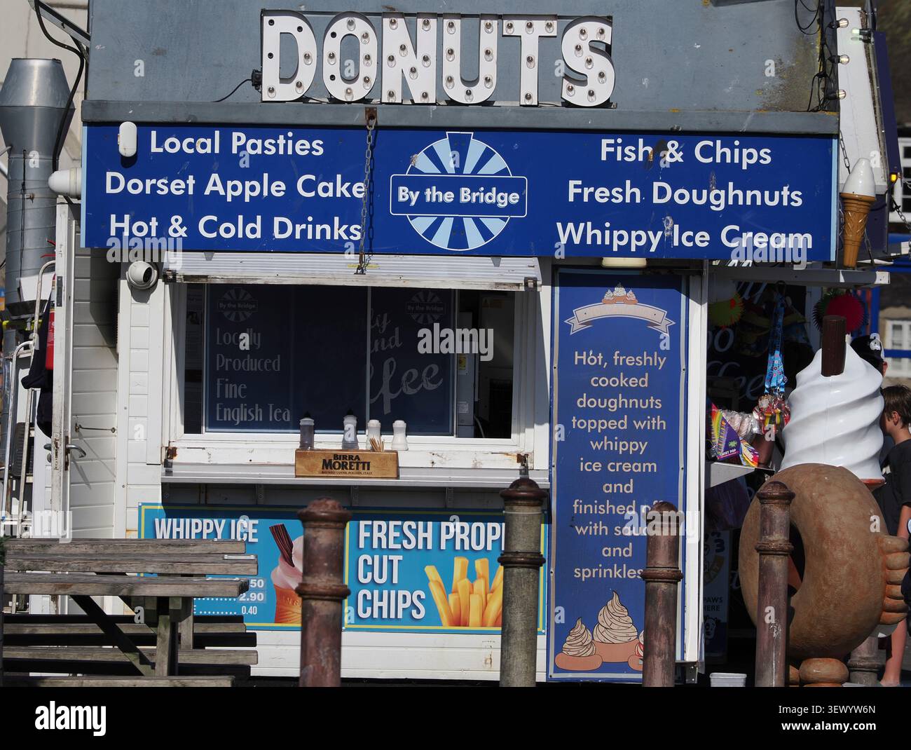 West Bay ou Bridport Harbour dans l'ouest du Dorset, Royaume-Uni Banque D'Images