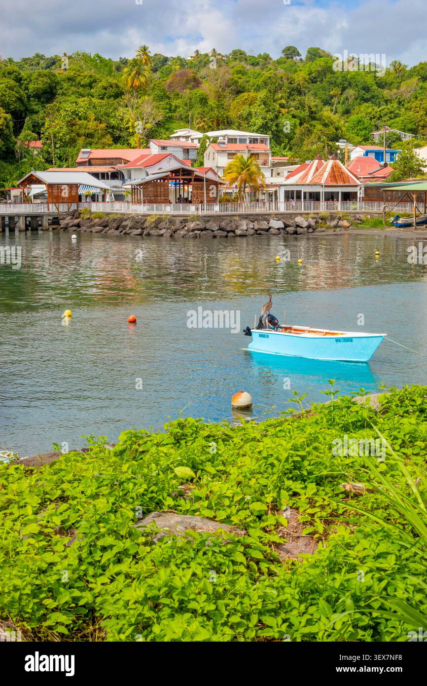 France, Guadeloupe, basse-Terre, trois-Rivières, port de basse-Terre Banque D'Images