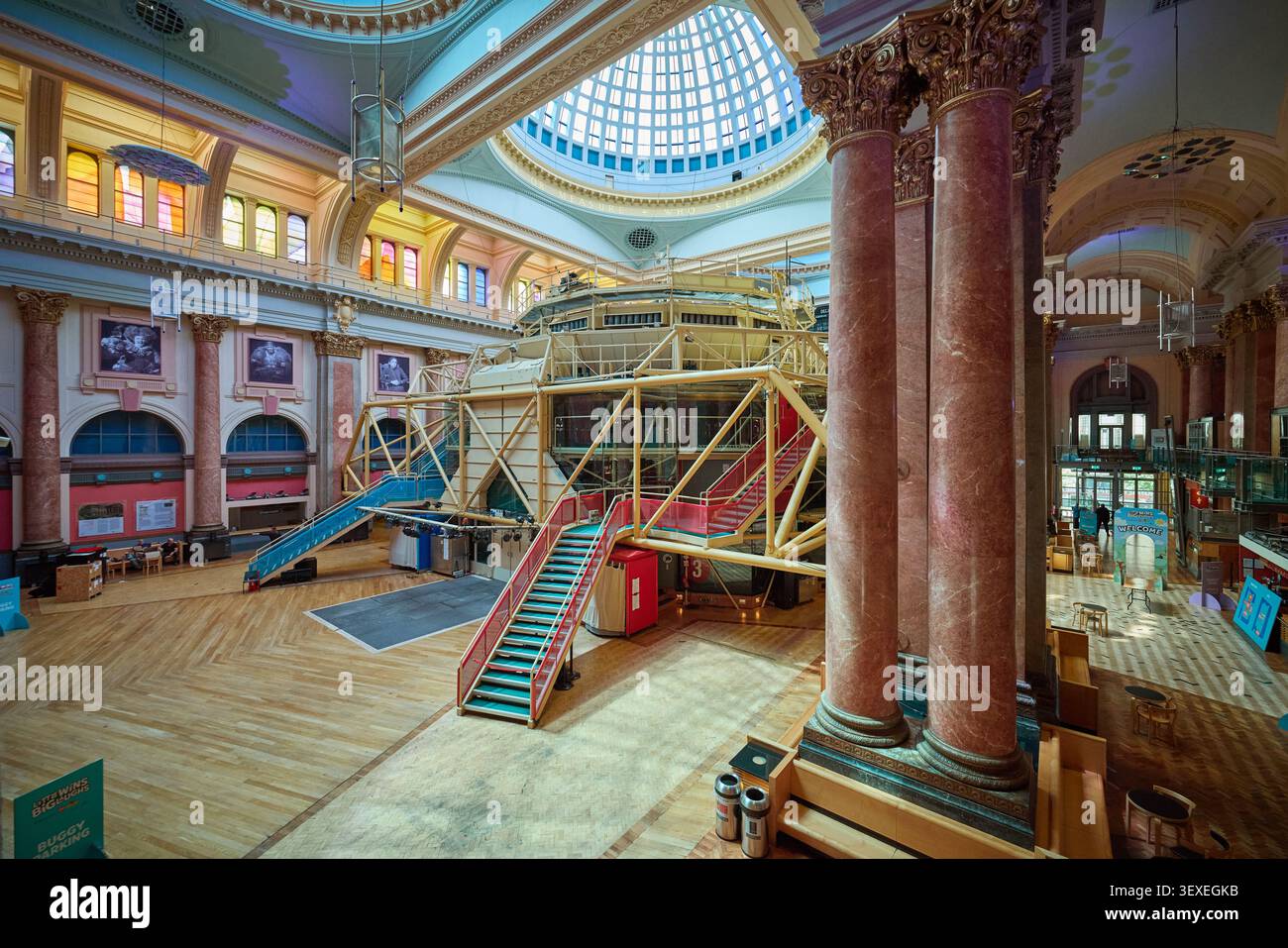 Complexe classé Royal Exchange Theatre grade II, Banque D'Images