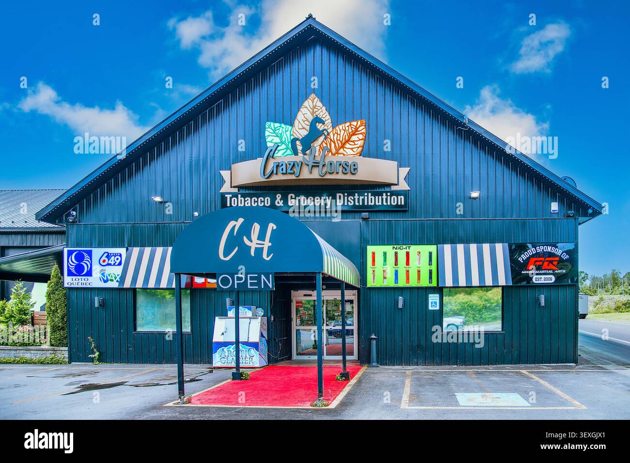 Crazy Horse - magasin général Banque D'Images