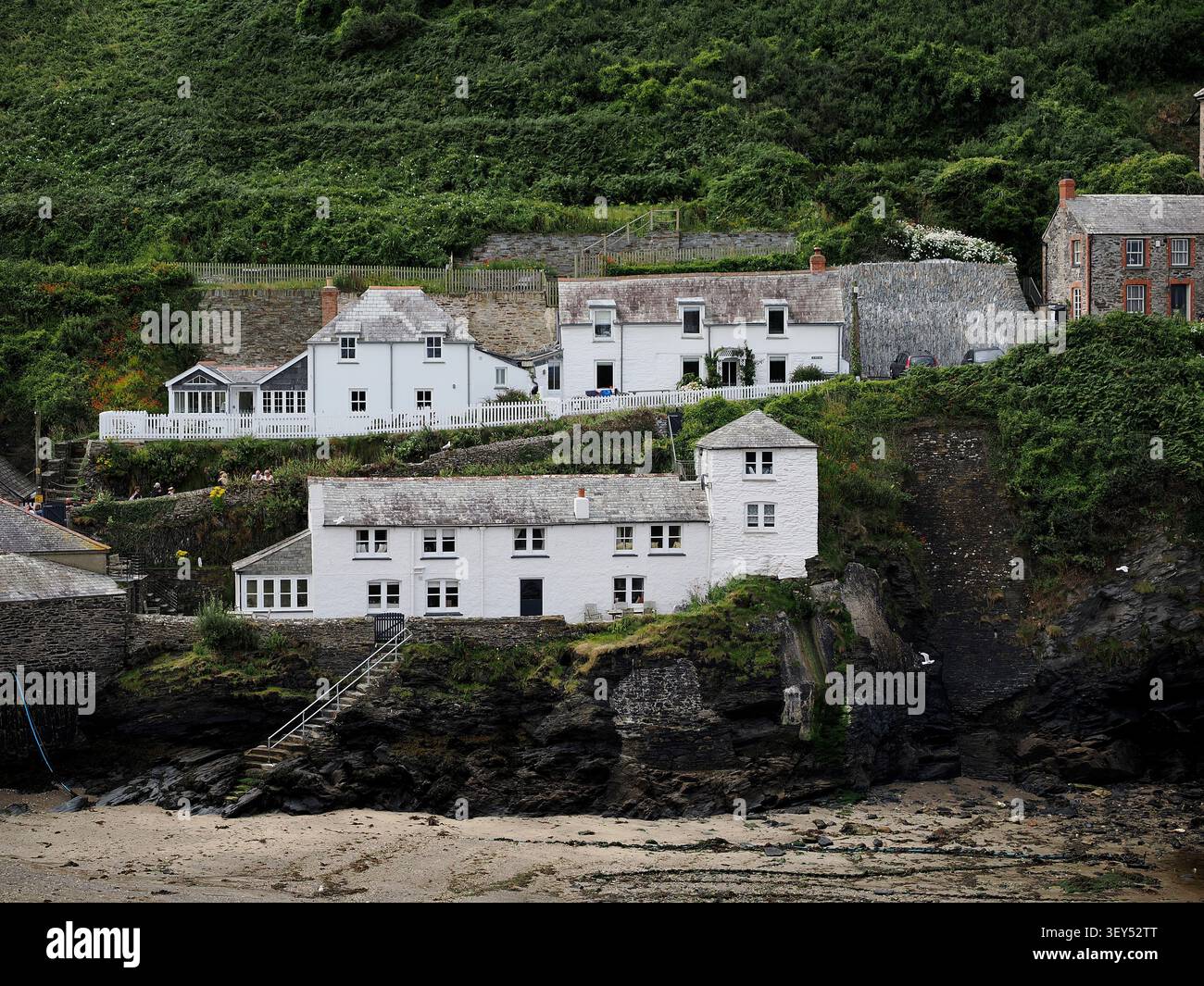 Port Isaac, ancien village de pêcheurs en Cornouailles Banque D'Images