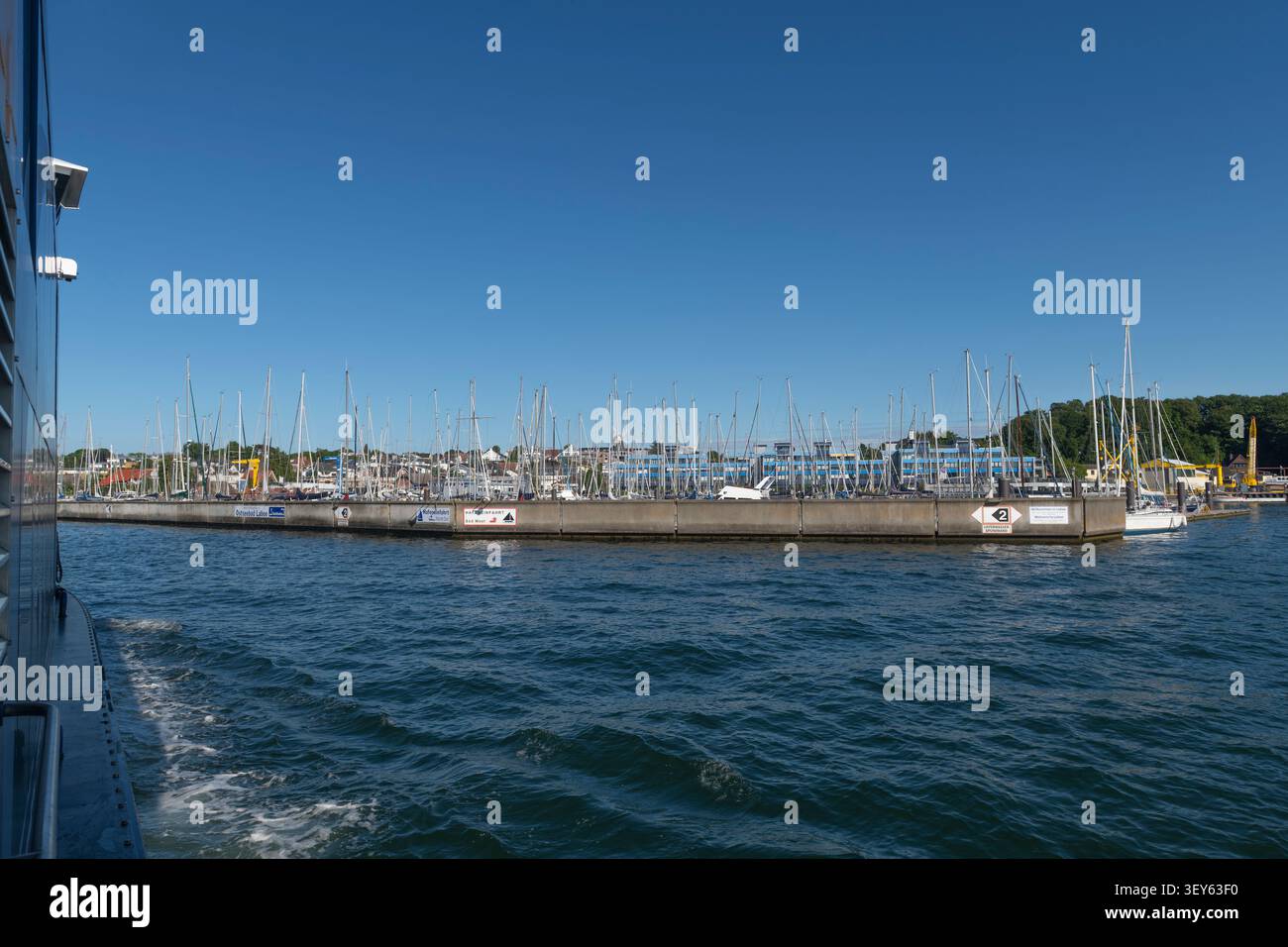Station balnéaire Laboe, comté de Plön, Schleswig-Holsein, Allemagne du Nord, Banque D'Images