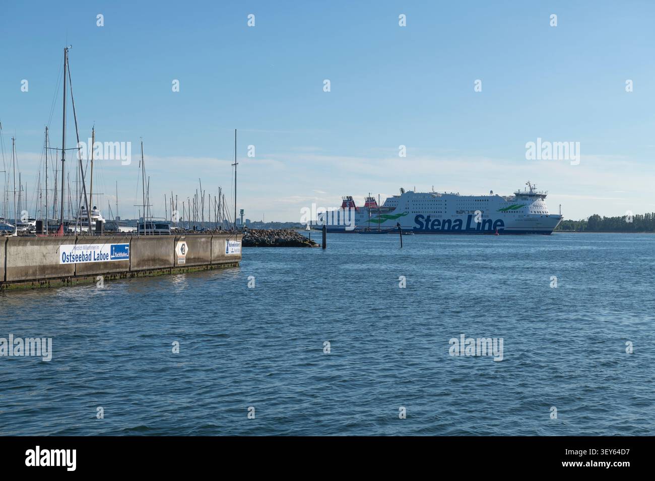 Station balnéaire Laboe, comté de Plön, Schleswig-Holsein, Allemagne du Nord, Banque D'Images