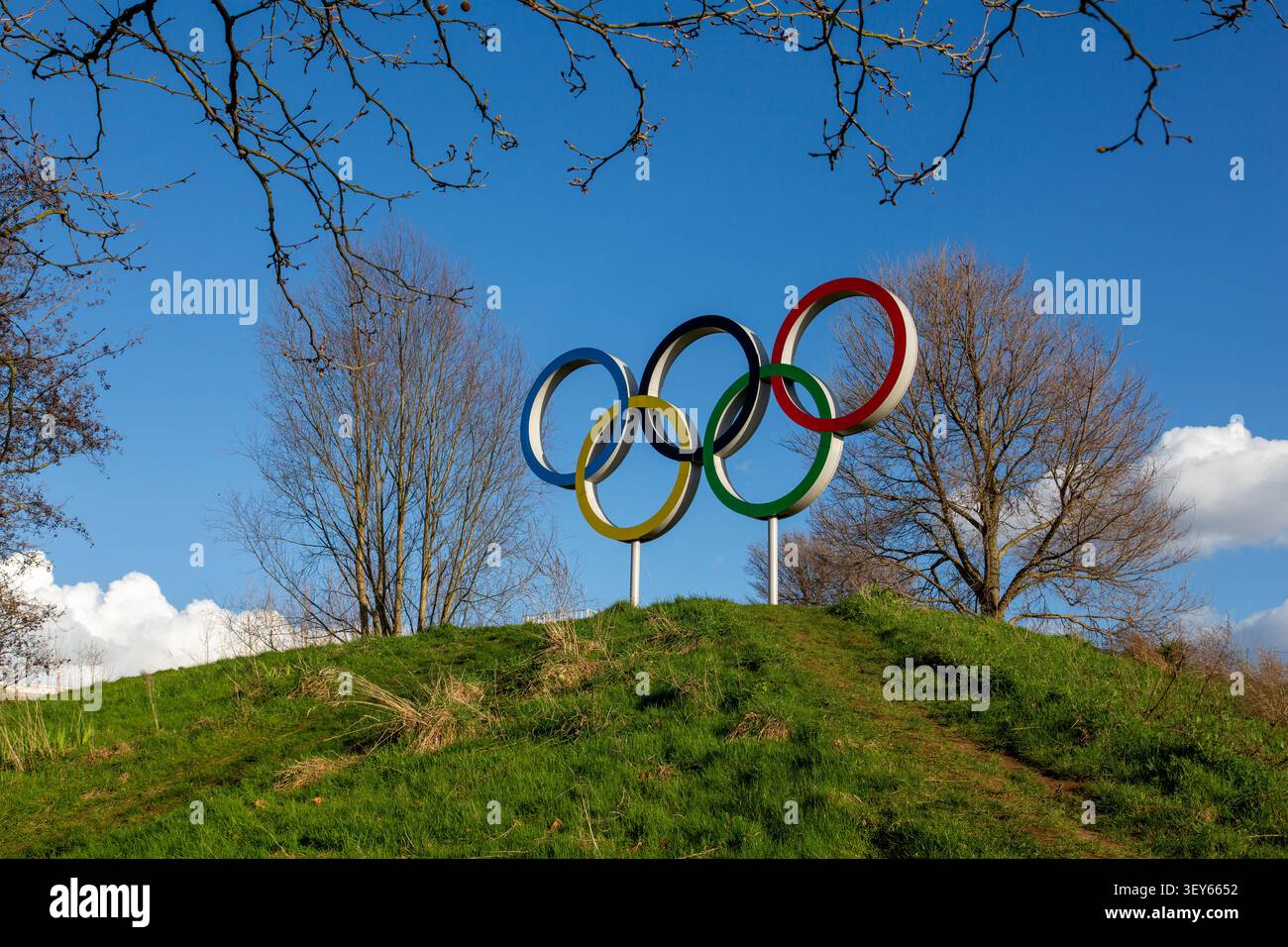 Queen Elizabeth Olympic Park, Stratford, Londres E20, Royaume-Uni Banque D'Images