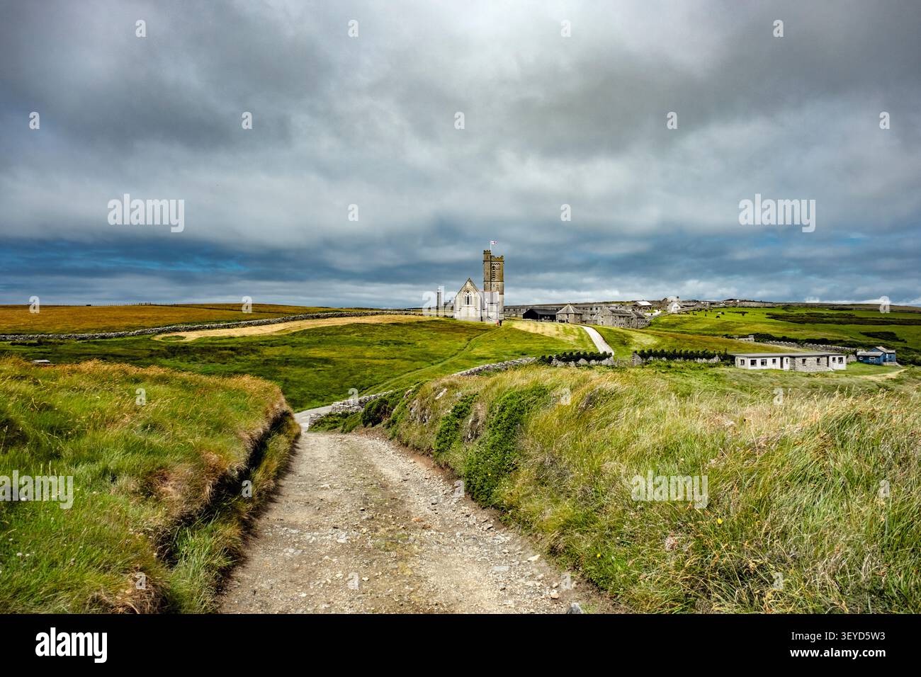 Lundy Island dans le canal de Bristol au large des côtes du Devon, Angleterre, Royaume-Uni Banque D'Images