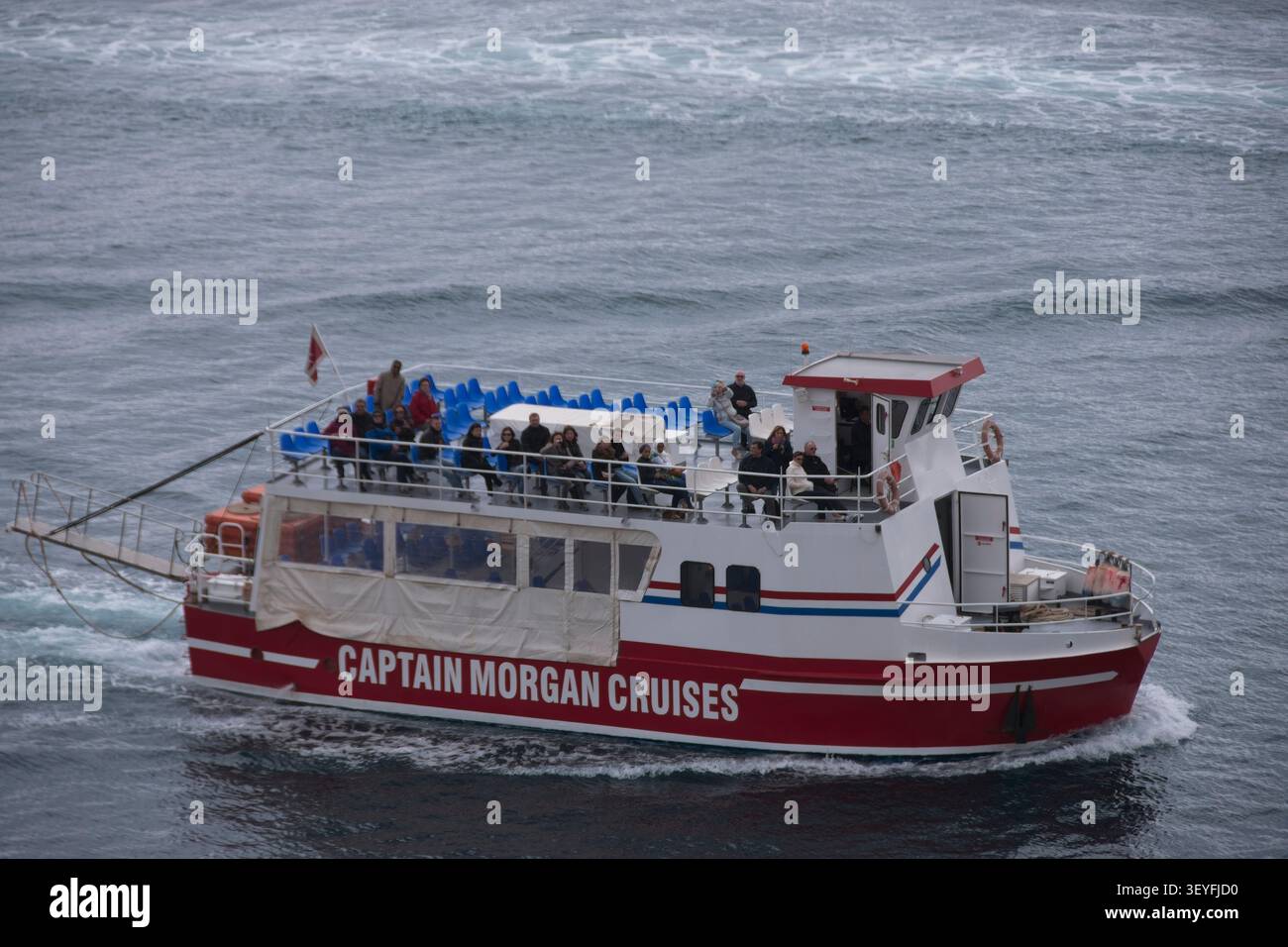 Captain Morgan ; excursion ; bateau ; excursion ; Valette; Malte ; port ; port ; croisière; Banque D'Images