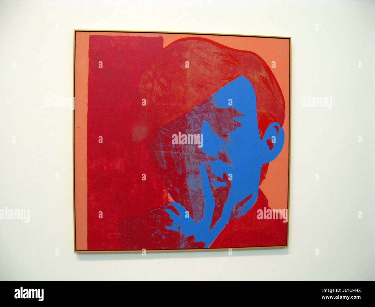 Royaume-Uni., Angleterre, Londres, Southwalk, Tate Modern, rive sud de la Tamise à Londres - autoportrait emblématique d'Andy Warhol (1967 Banque D'Images
