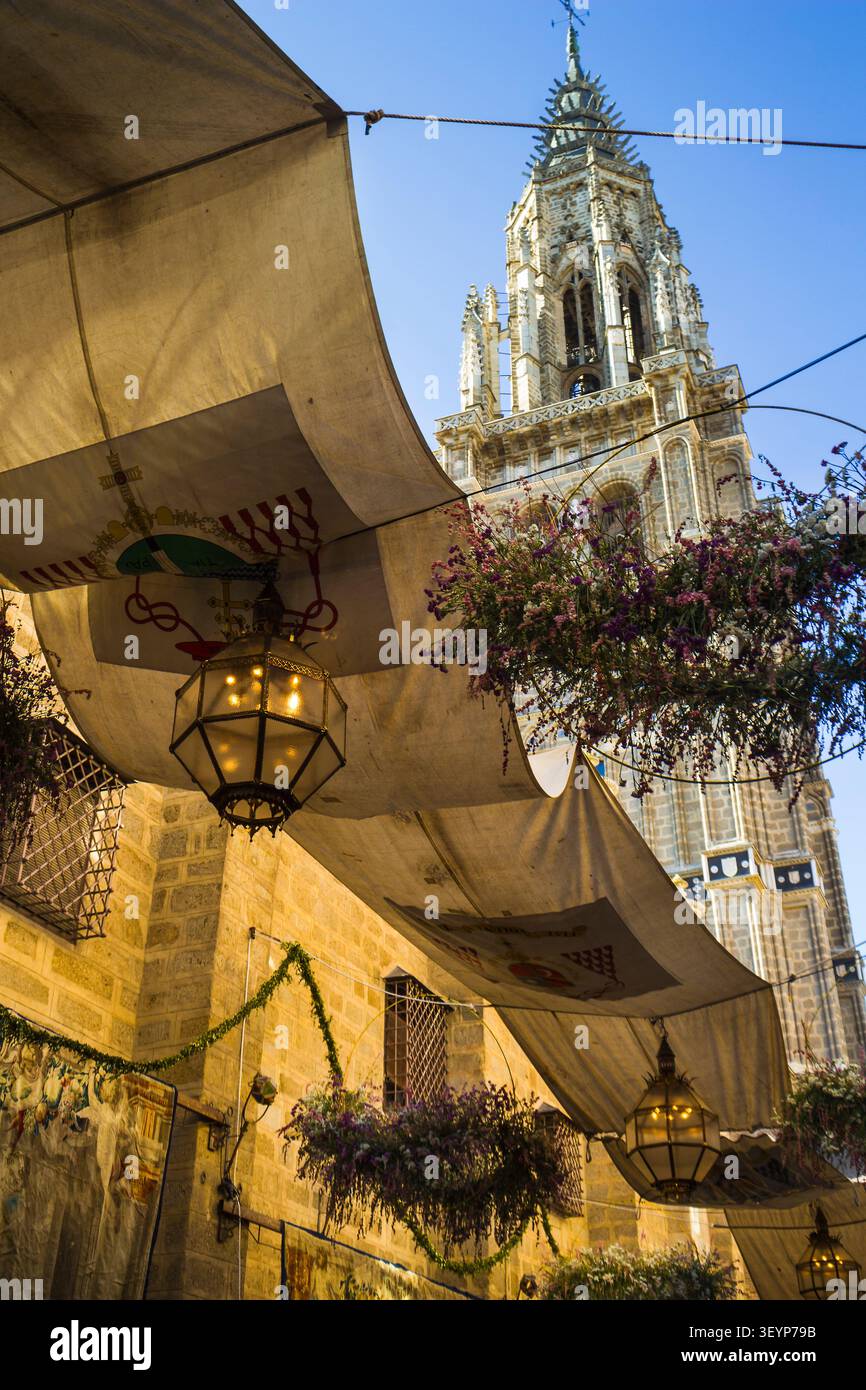 Festival Corpus, Tolède, Espagne Banque D'Images