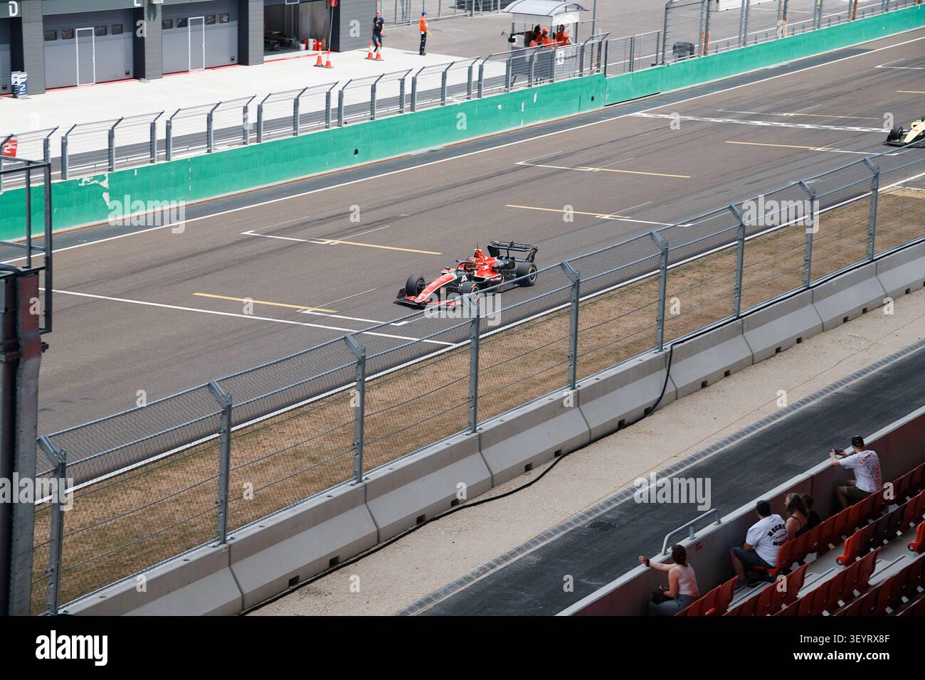 Peter Bouzinelos à Hillspeed en compétition en GB3 au Hungaroring Banque D'Images