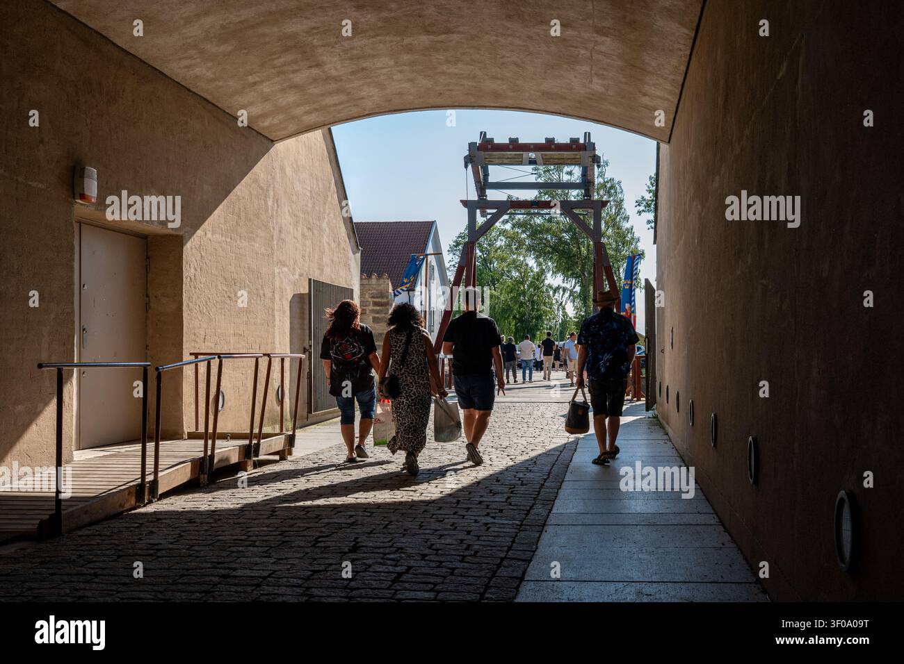 Journées médiévales de Vadstena, un festival organisé les 4 et 5 juillet 2026 au château de Vadstena, construit par le roi Gustave Ier en 1545. Banque D'Images