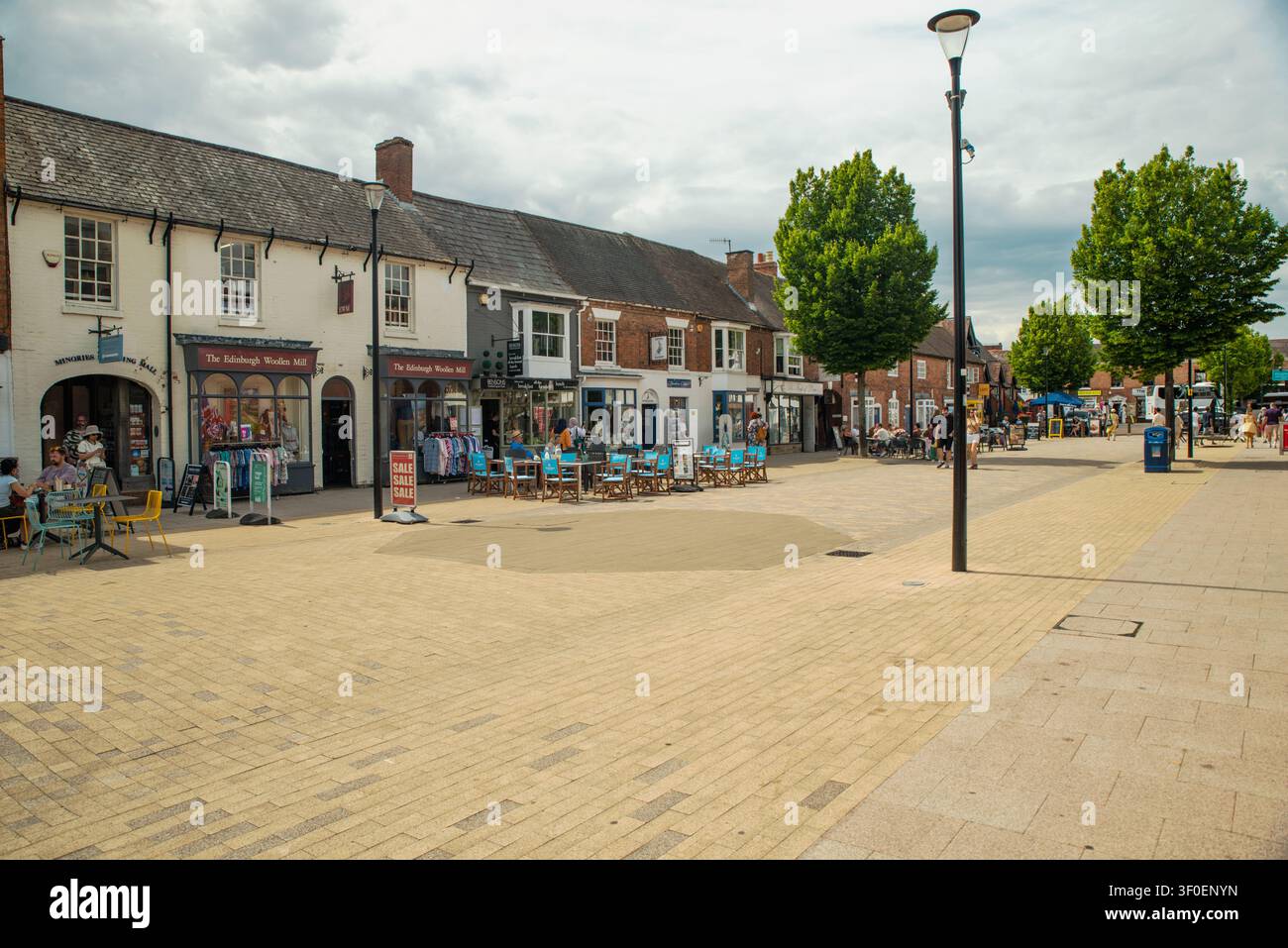 Rue Henley Stratford upon Avon Banque D'Images