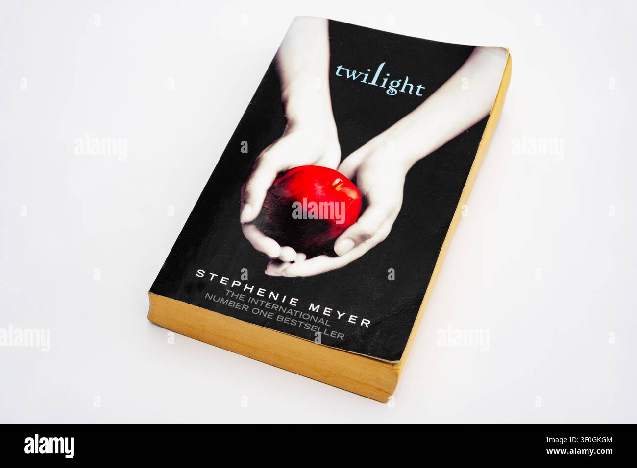 Roman Twilight de Stephenie Meyer Banque D'Images