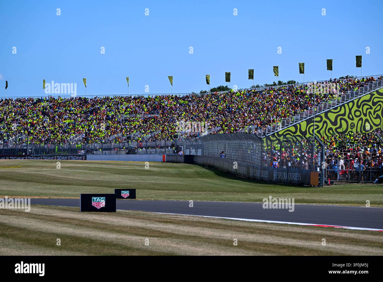 Silverstone, Grande-Bretagne, 5 juillet 2026, Esteban Ocon, Haas, lors du Grand Prix de Grande-Bretagne, Copyright Marco Talluto Banque D'Images