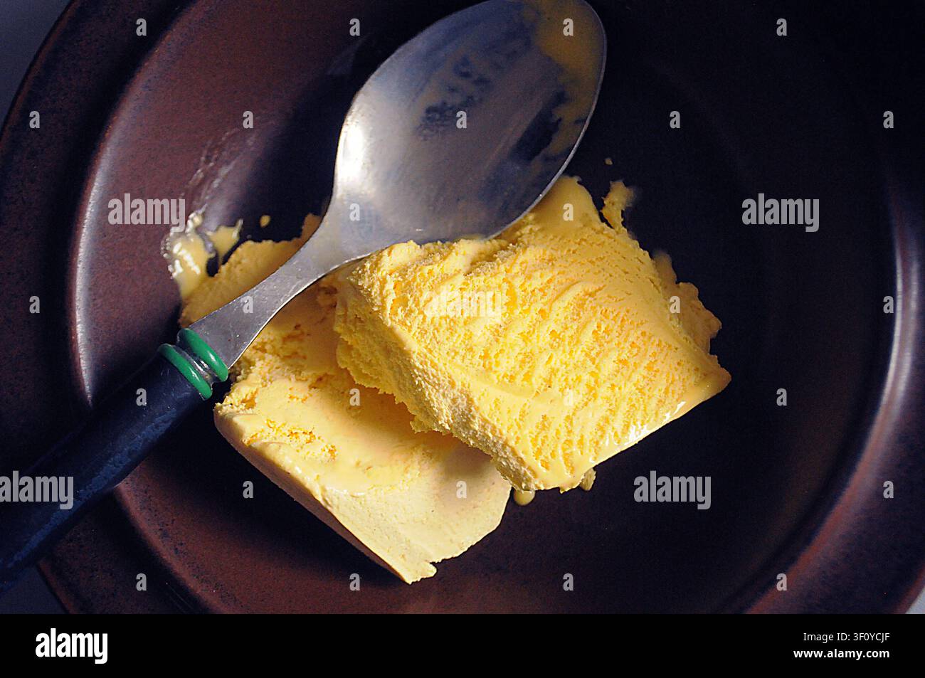 Copenhague/Danemark /10 juillet 2026/ carte dor velouté de glace vanille avec vanille de Madagascar . Photo : Francis Joseph Dean/Dean Pictures Banque D'Images