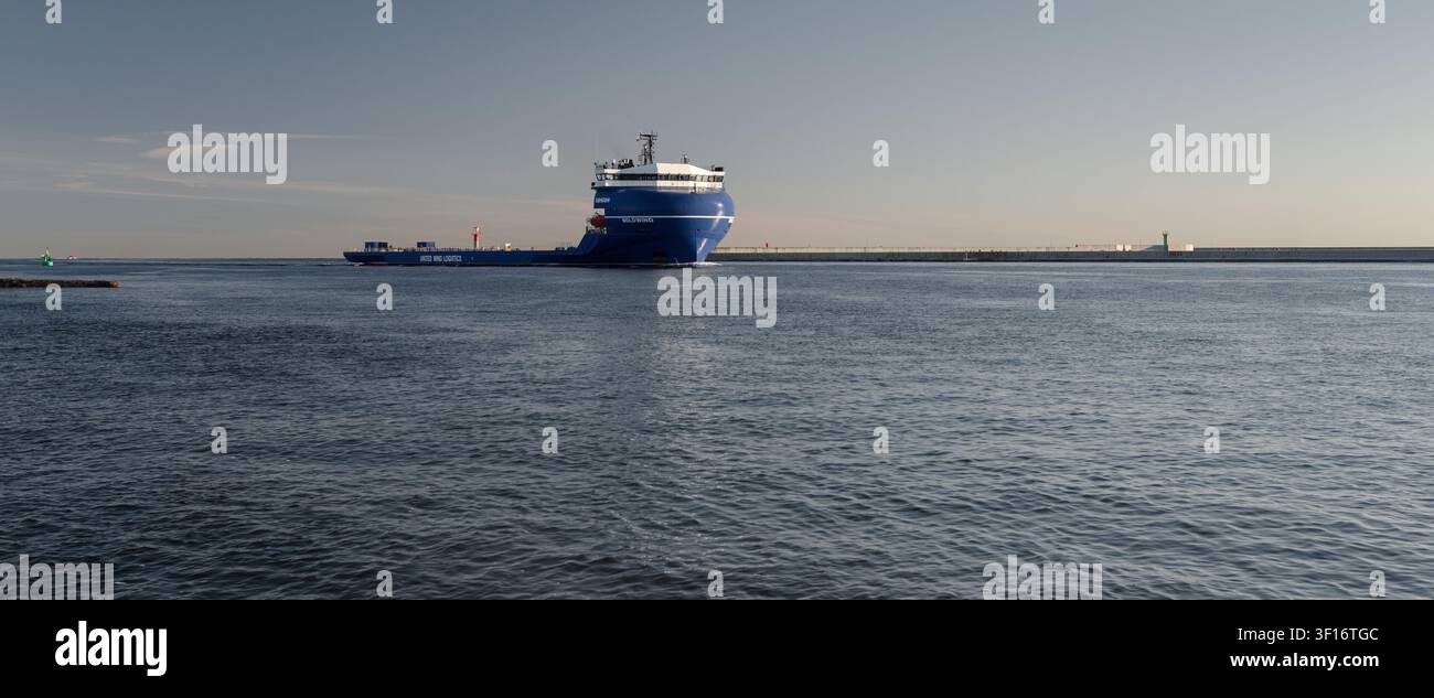 NAVIRE OFFSHORE Banque D'Images