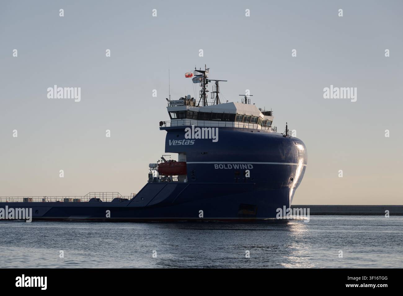 NAVIRE OFFSHORE Banque D'Images