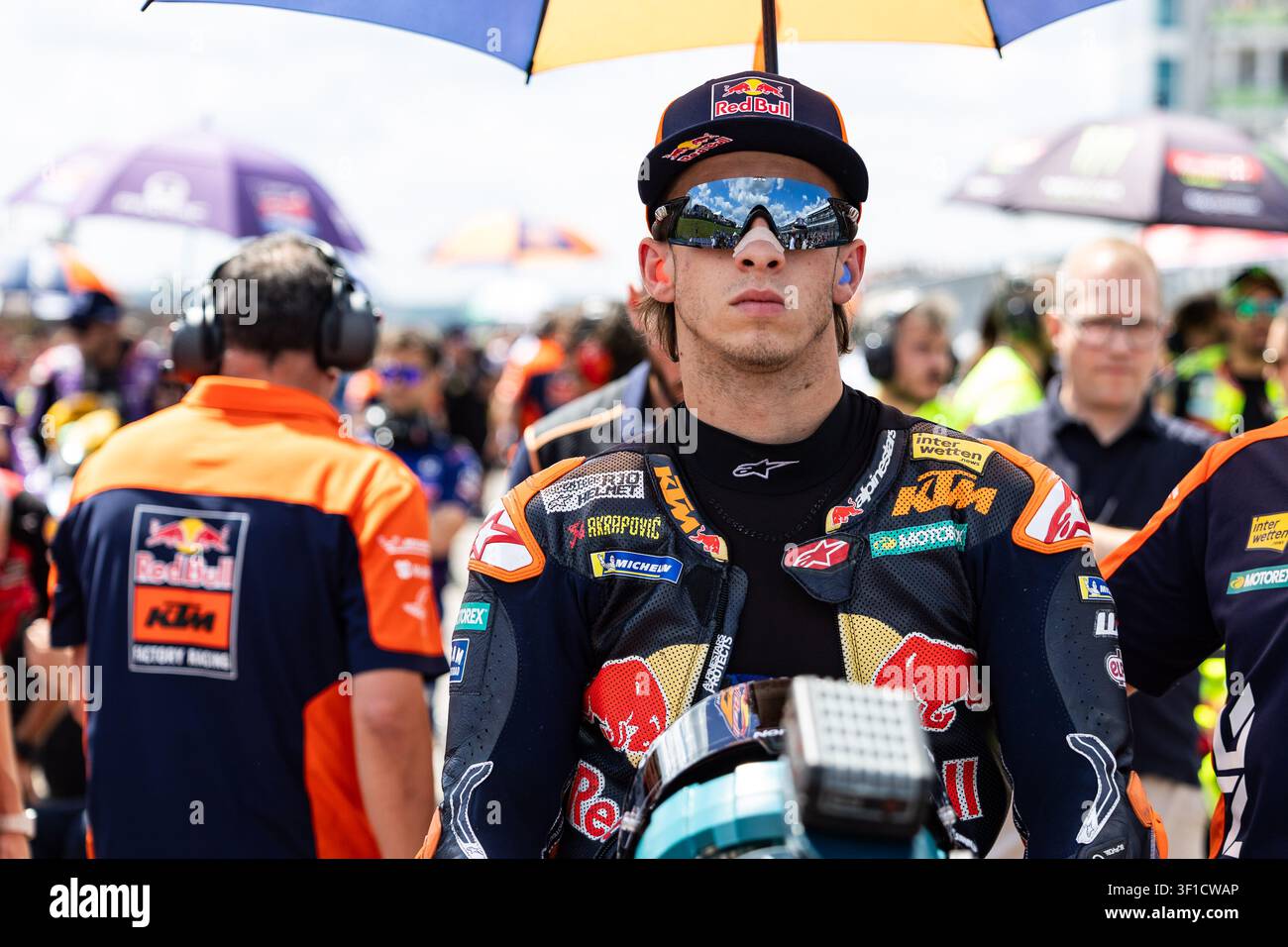 12.07.2026, Sachsenring, Hohenstein-Ernstthal, GER, Grand Prix d'Allemagne, MotoGP. 11e course, Championnat du monde de vitesse moto FIM. #37, Pedro Acosta, Red Bull KTM Factory Racing 'Photo : Alexander Trienitz / Nordphoto GmbH' Banque D'Images