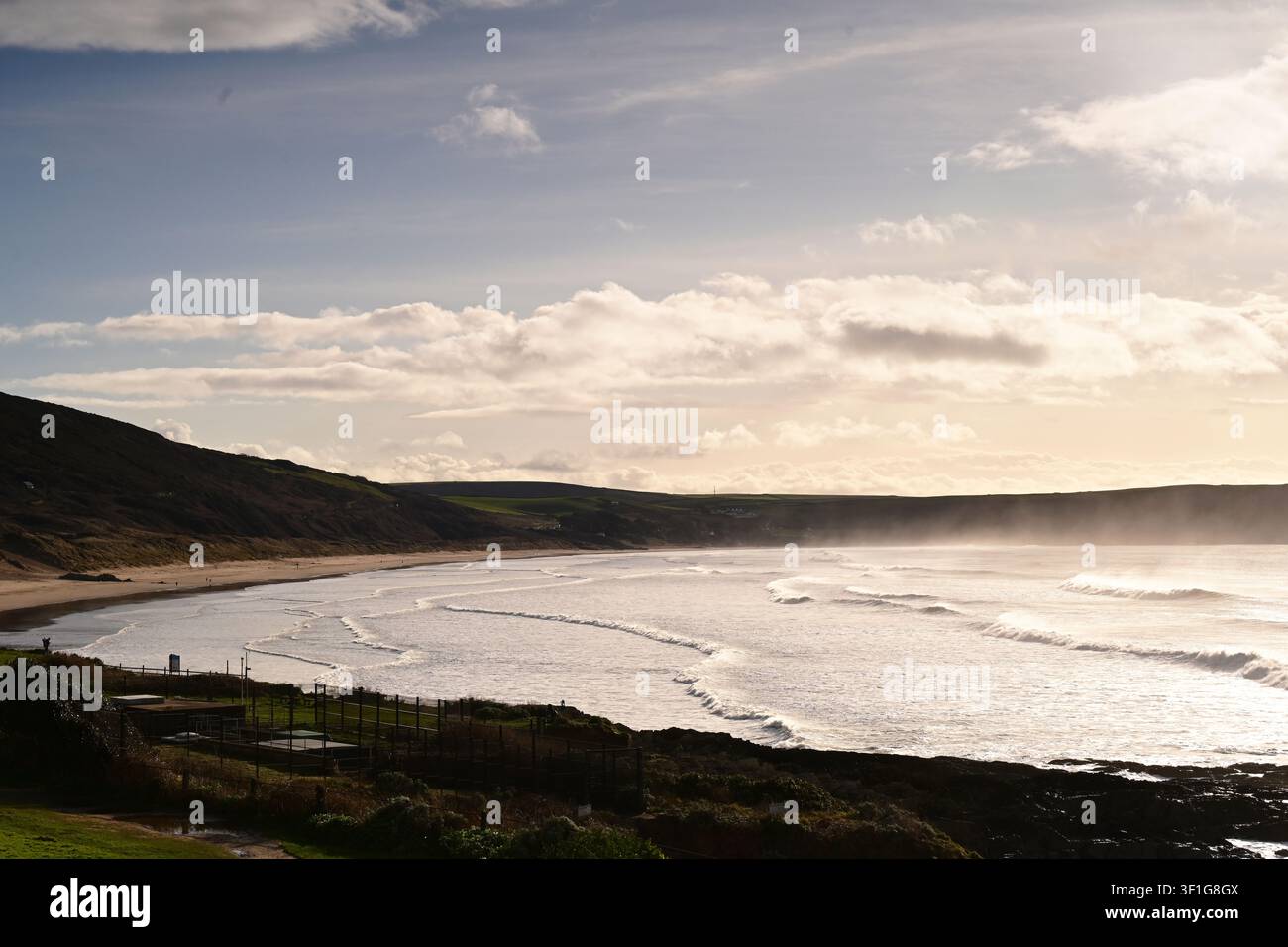 Woolacombe Bay, Devon, UK Banque D'Images