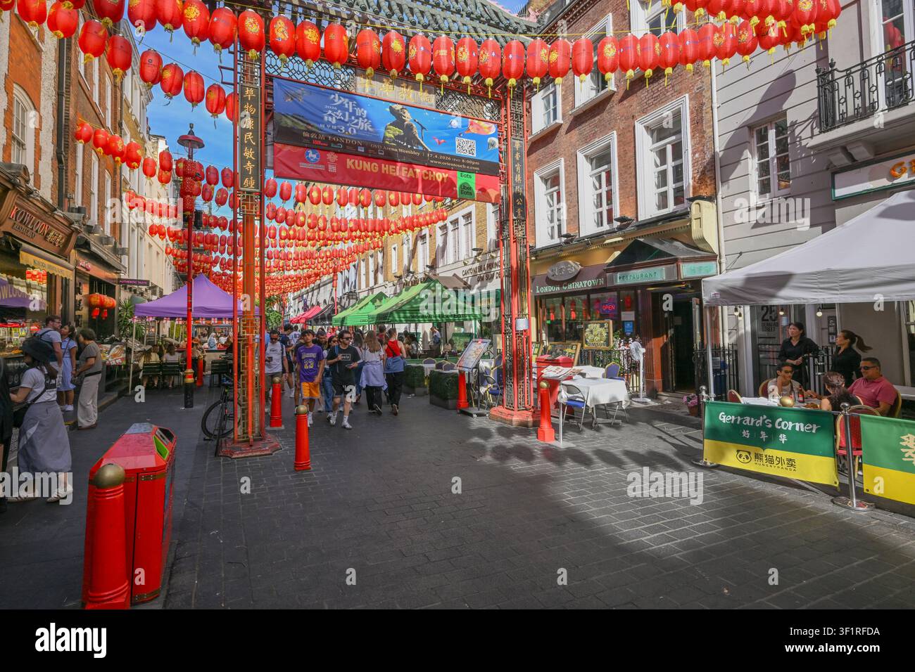 Chinatown Londres Angleterre UK Banque D'Images