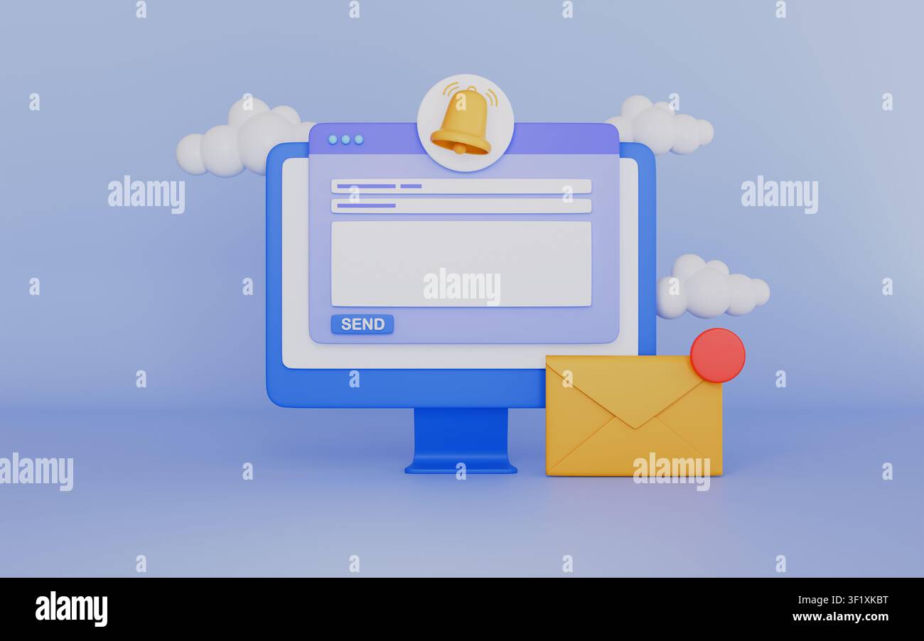 Planification des tâches professionnelles, Gestion d'entreprise, Élaboration d'un emploi du temps à l'aide de courriels de calendrier, concept de gestion des emplois du temps et des e-mails Banque D'Images