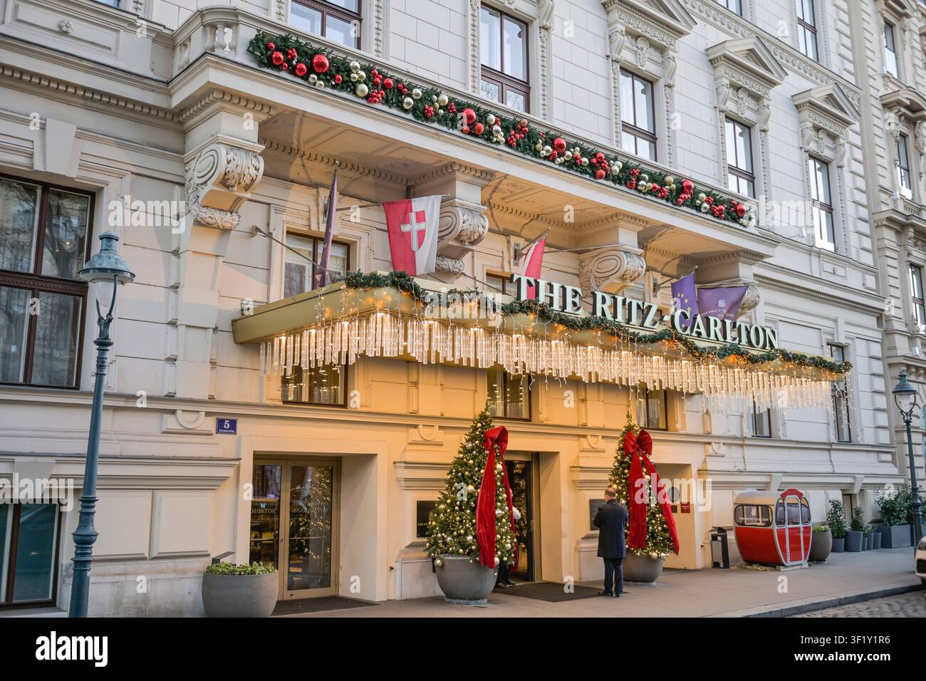 The Ritz-Carlton, Schubertring, Vienne, Autriche Banque D'Images