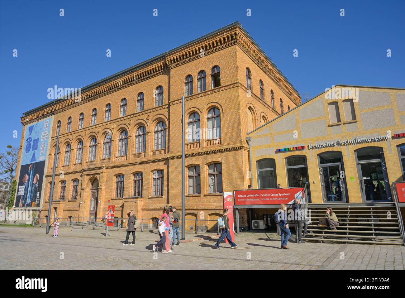 Musée allemand de la technologie, Centre scientifique Spectrum, Ladestraße, Möckernstraße, Kreuzberg, district de Friedrichshain-Kreuzberg, Berlin, Allemagne Banque D'Images