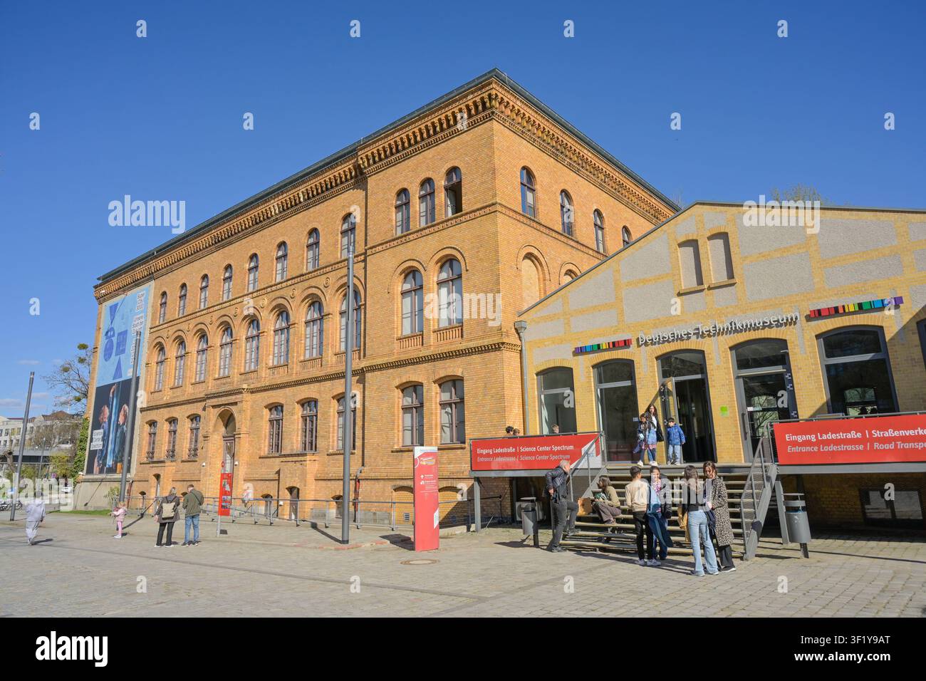 Musée allemand de la technologie, Centre scientifique Spectrum, Ladestraße, Möckernstraße, Kreuzberg, district de Friedrichshain-Kreuzberg, Berlin, Allemagne Banque D'Images