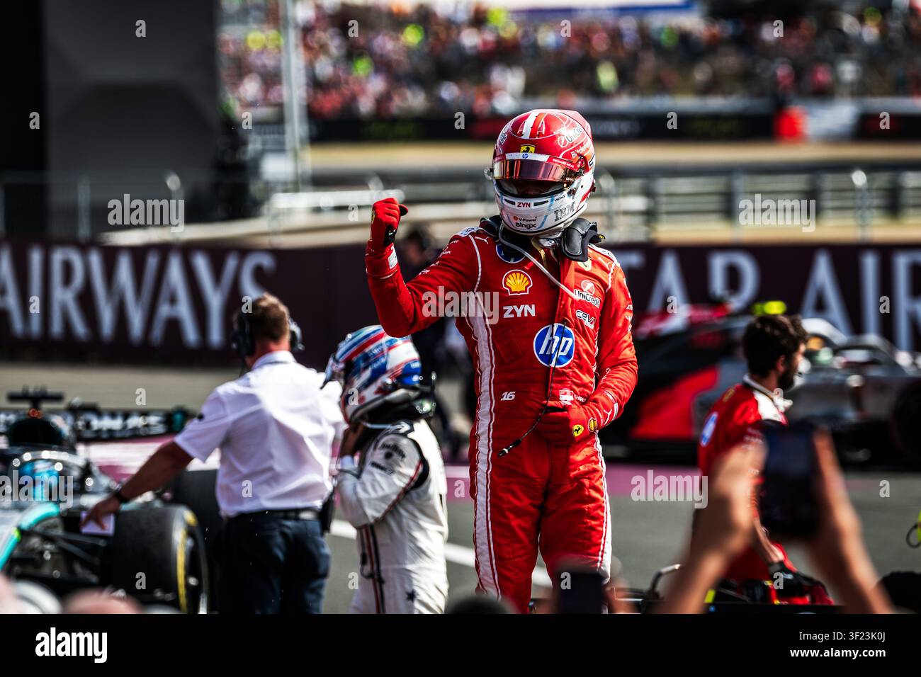 Circuit de Silverstone, Towcester, Royaume-Uni. 5 juillet 2026 ; Charles Leclerc de Monaco et Scuderia Ferrari HP lors du Grand Prix britannique de Formule 1 (Photo de Jay Hirano/AFLO) Banque D'Images