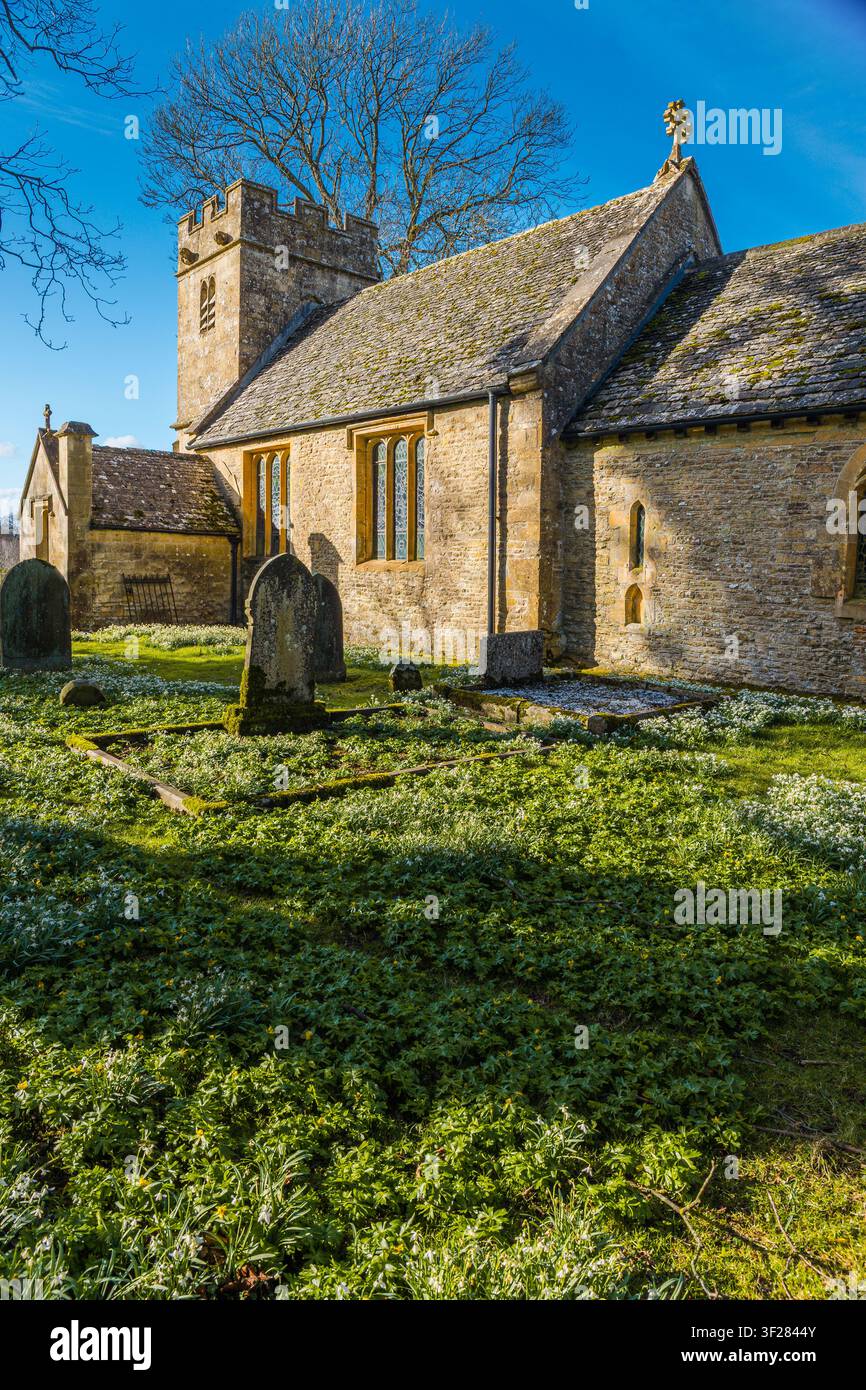 All Saints Church, Salperton, Gloucestershire Banque D'Images