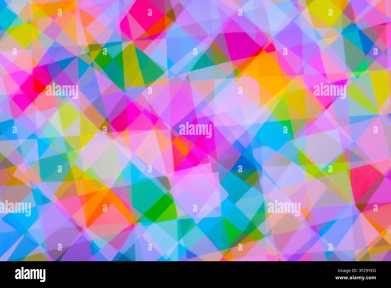 Design coloré et abstrait. Banque D'Images
