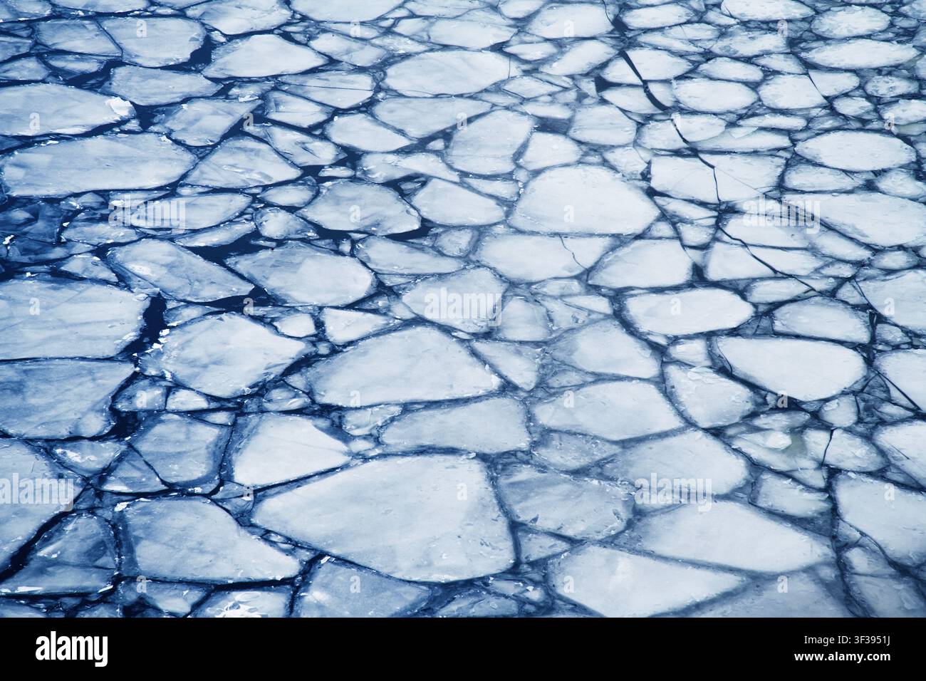 La texture de la glace Banque D'Images