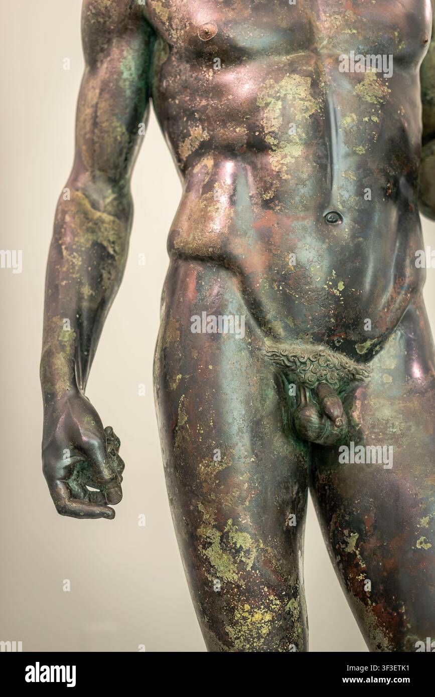 Les Bronzes de Riace Banque D'Images