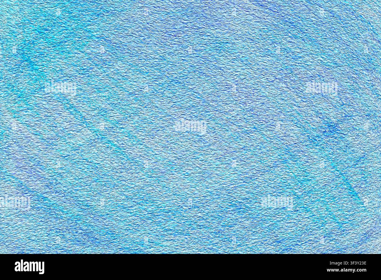 Fond en papier texturé bleu avec motif abstrait d'onde d'eau et lavage doux de l'océan pour conception Banque D'Images